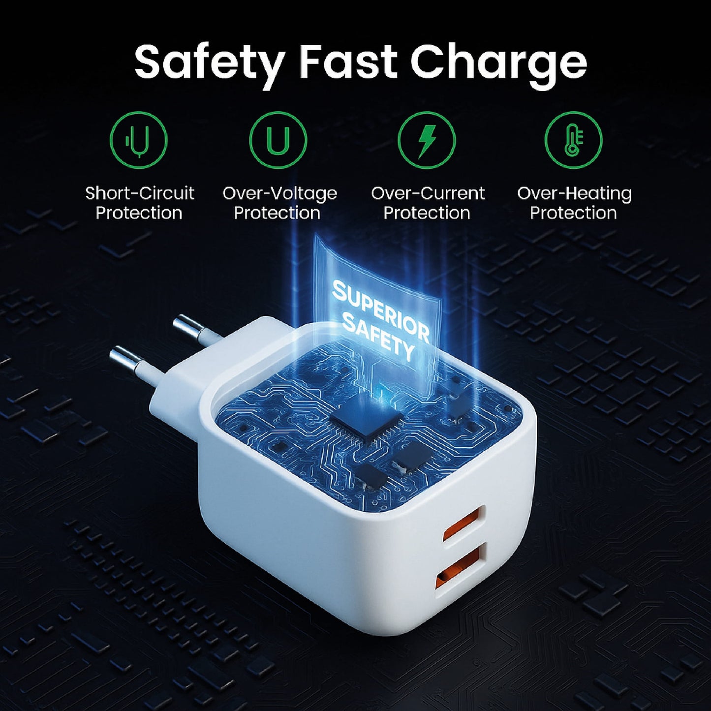 65W GaN PD Fast Charger