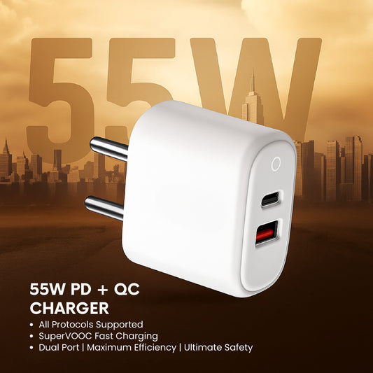 55W PD + QC Multi-Protocol Charger