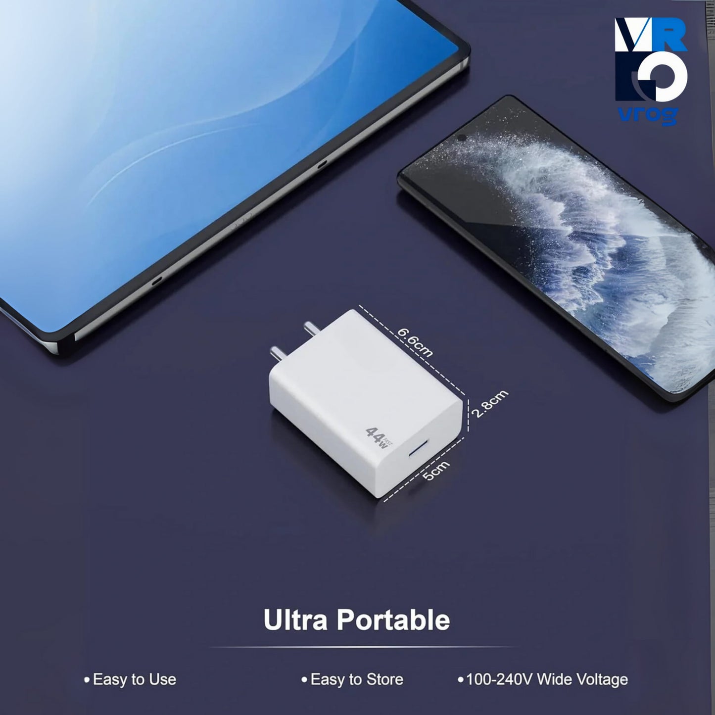 44W Multi-Protocol Flash Charger